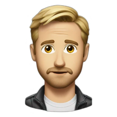 Ken ryan gosling sticker