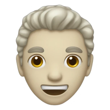 mewing esqueleto sticker