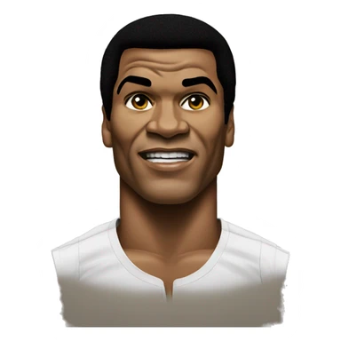 Mohammed Ali vs Mike Tyson sticker