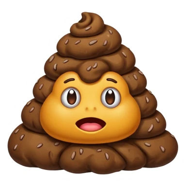 A poop sticker