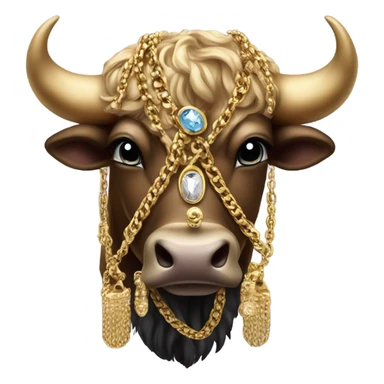 Wealthy buffalo sticker