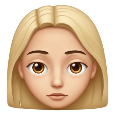 Crossed eyes sticker