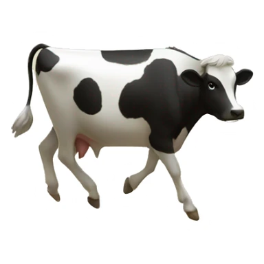 VACA VOANDO  sticker
