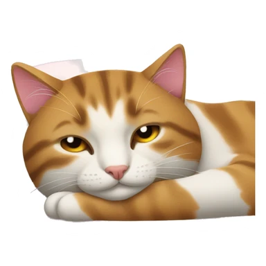 Cat nap sticker
