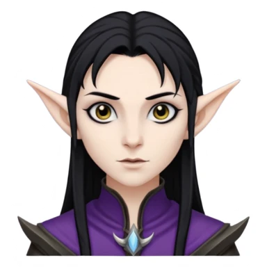 dark elf sticker