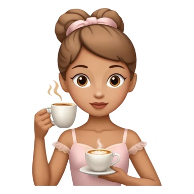 Ballerina cappuccino sticker