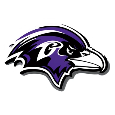 Go Ravens! sticker