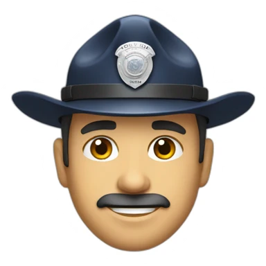 Policia local sticker