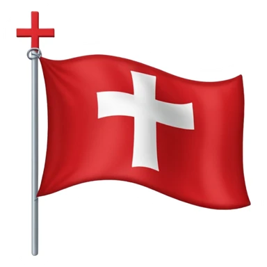 Bandera cruz de borgoña sticker