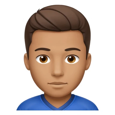 Football player in blue number 73 sticker