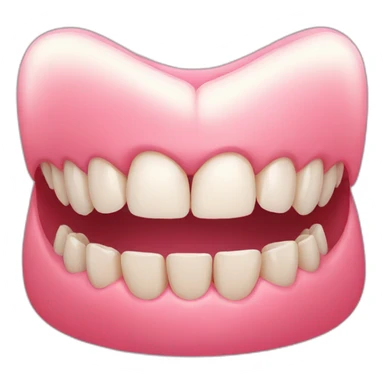 teeth that are too big sticker