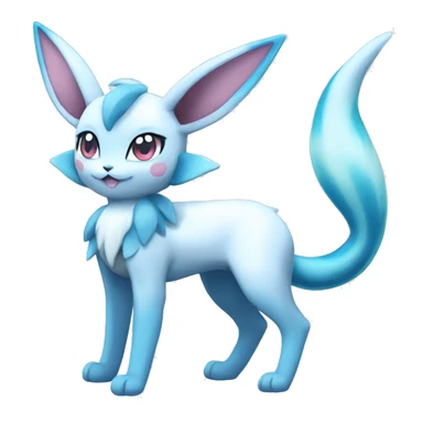 Sylveon-Glaceon-Vaporeon full body sticker
