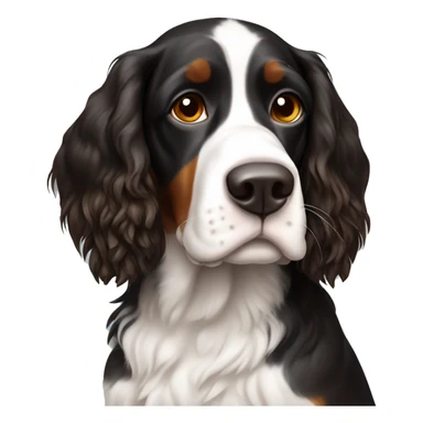 Tri color springer sticker