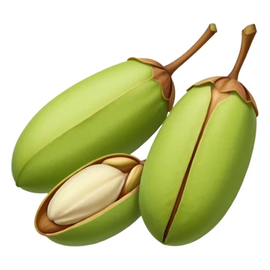 raw pistachio reverse colour sticker