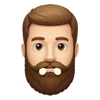 Steve With A Giant Beard sticker