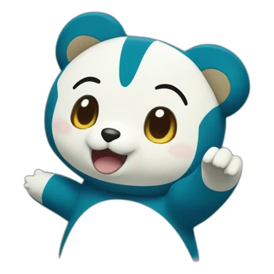 Oshawott waving sticker