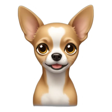 Chihuahuas with hair sticker