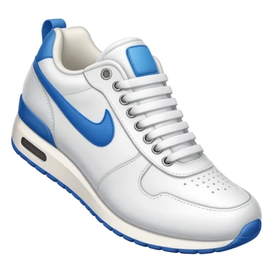 an ios genmoji for a pair of white sneakers  sticker