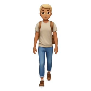 walking through the bridge sticker