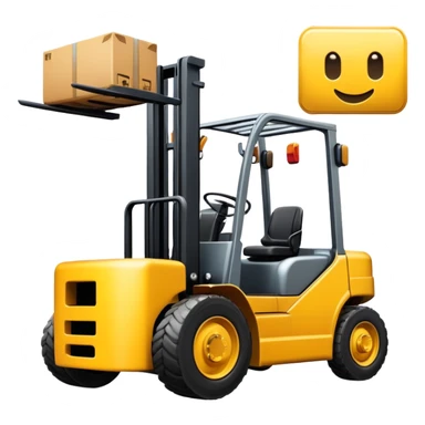 forklift truck sticker