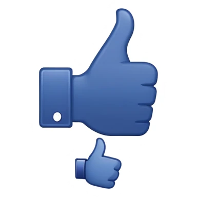 original Facebook blue verification tick sticker