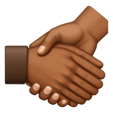 Saludo de manos sticker