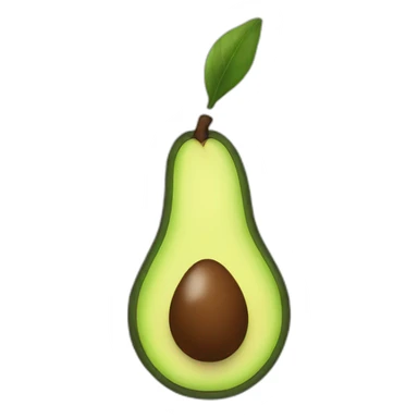 oil with an avocado symbol sticker