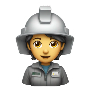 radar developer femal sticker