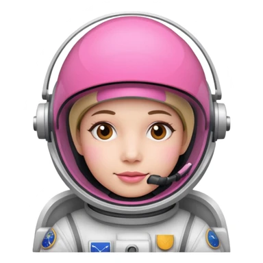 Astronauts with Pink Visors sticker
