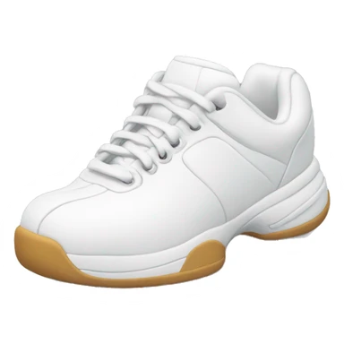 chunky white tennis shoe sticker