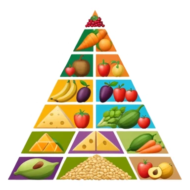 food piramide sticker