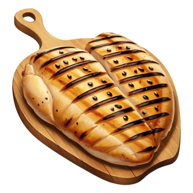 Grilled Chicken breast sticker