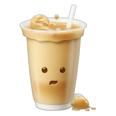 milk-tea-collides-with-milk-tea green sticker