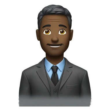 un homme qui se pose des questions sticker