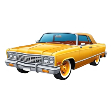 Lowrider in the mountains  sticker