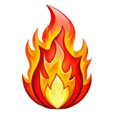 Red flaming crystal with a $ carved into the center of the crystal. sticker