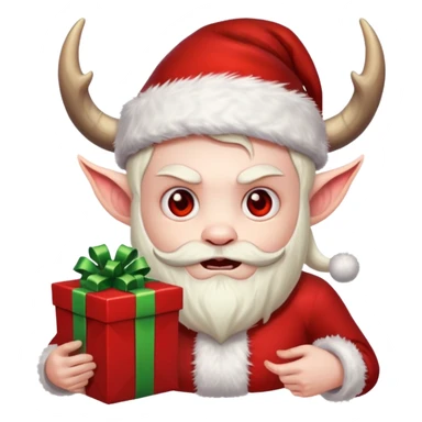 Demon ,Christmas ,horn sticker