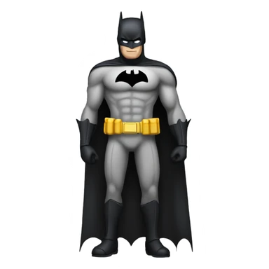 create a batman standing stoping you with his hand sticker