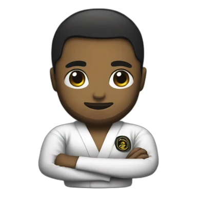 bjj black belt sticker