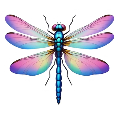 Dragonfly sticker
