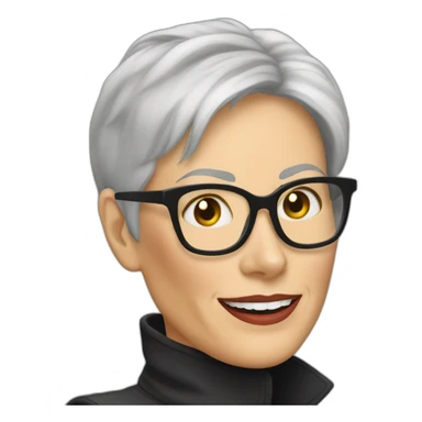 Jamie Lee curtis sticker