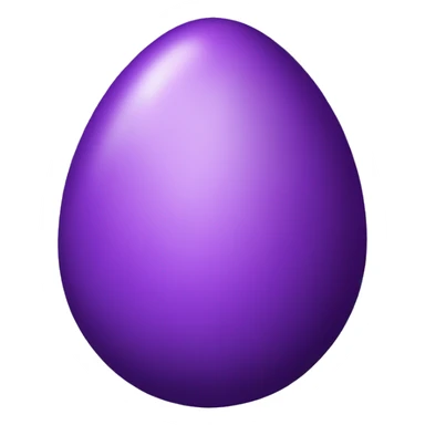 purple space dragon egg sticker