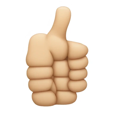 thumb-up shake sticker