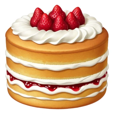 victoria sponge sticker