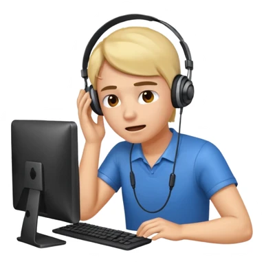 Creat and emoji of the famous video "please speed I need this" sticker