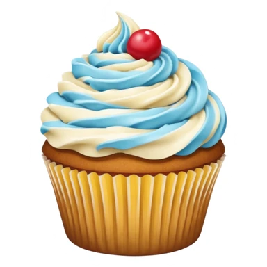 Mouth watering with cream sticker