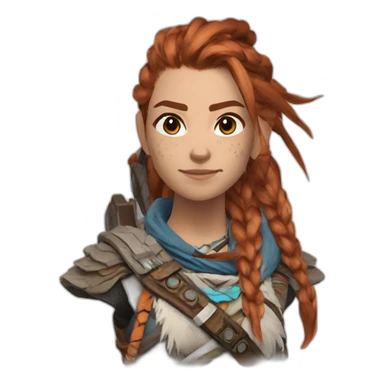 Aloy horizon zero dawn sticker