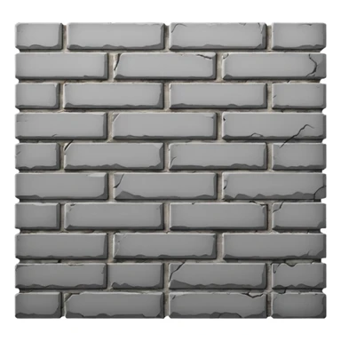gray brick wall sticker