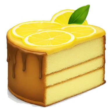 Lemon cake sticker