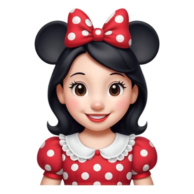 Minnie sticker
